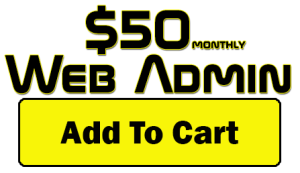 $50 Web Admin Package